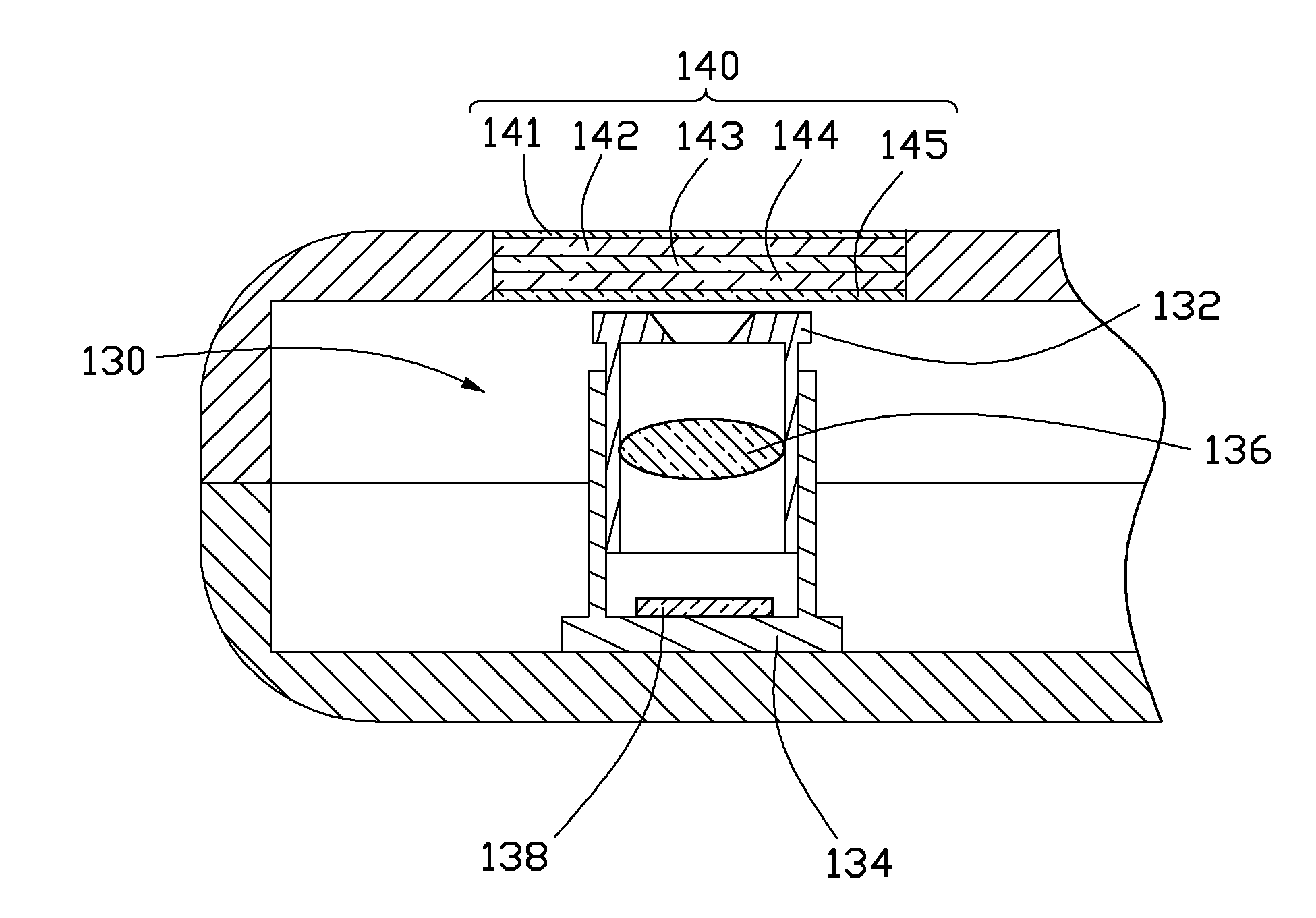 Portable electronic device having camera