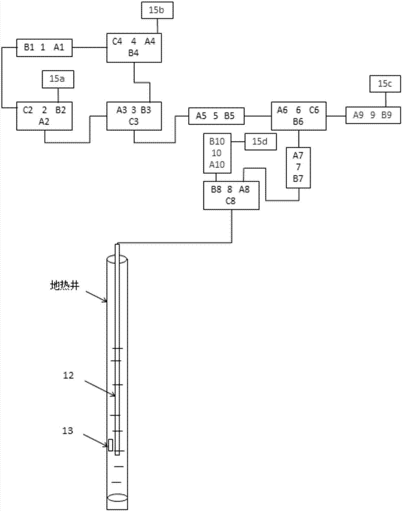 An online large-range dynamic water level-temperature measurement system for geothermal wells