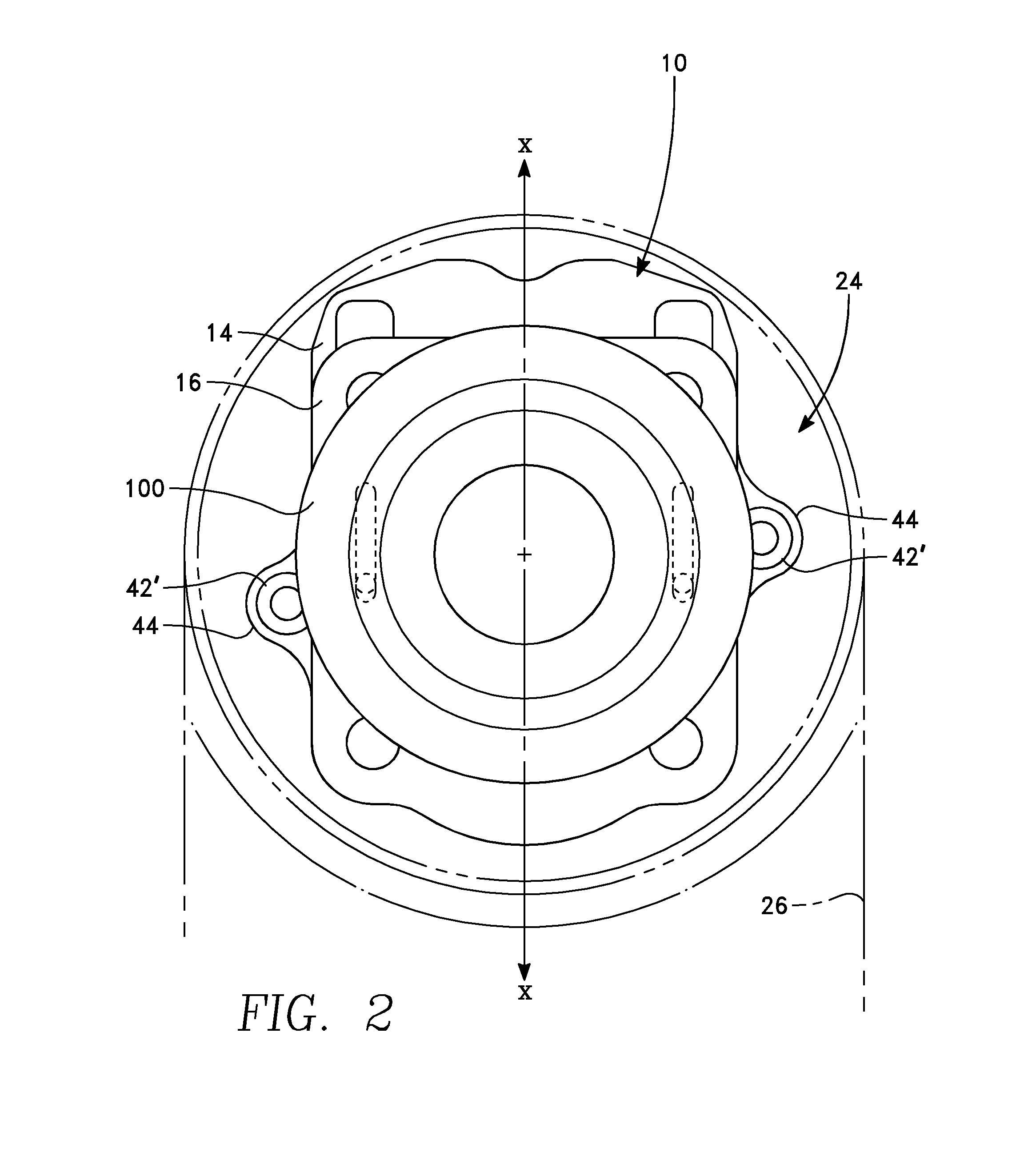 Plates allowing adjustment of caster and camber