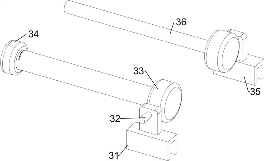 Spunlace non-woven fabric cleaning agent soaking processing device