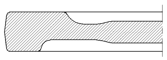 Quasi beta forging process for TC25 titanium alloy