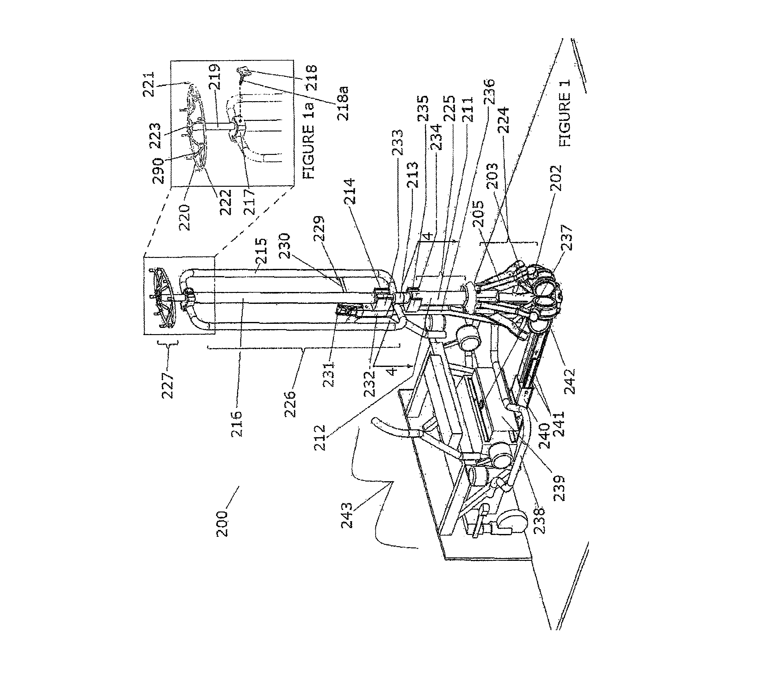 Transformable intravenous pole