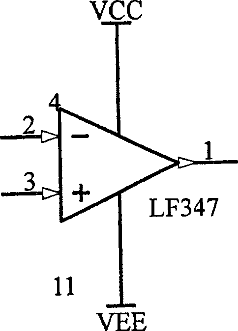 Method and circuit for measuring same-frequency signal phase difference using fixed phase shift