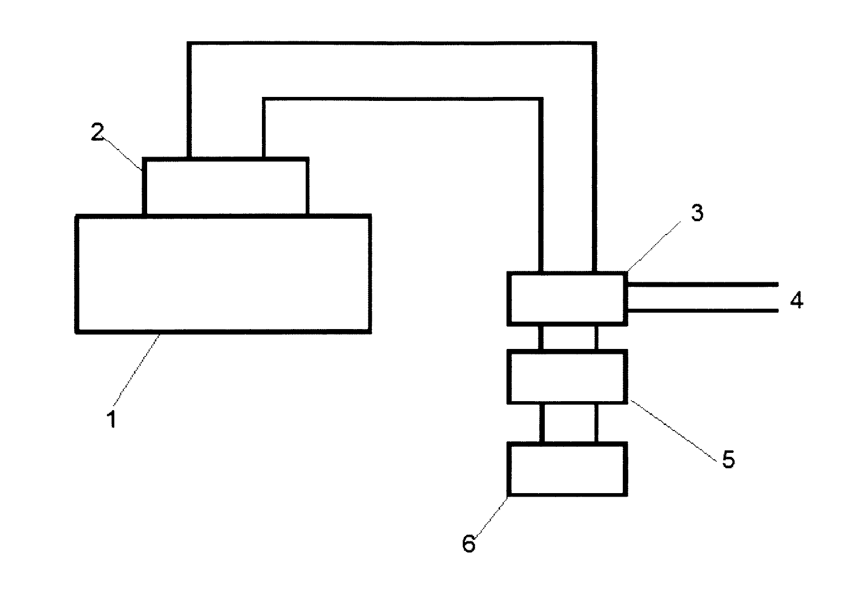 Device and method for continuous detection of changes of density in fluids and solids as well as use of the device