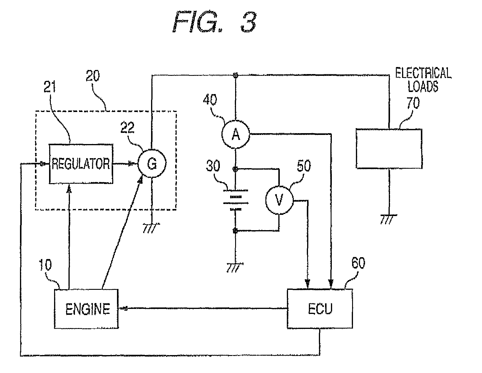 Vehicle control system having automatic engine stop function selectively enabled/disabled based on estimated charge amount in battery