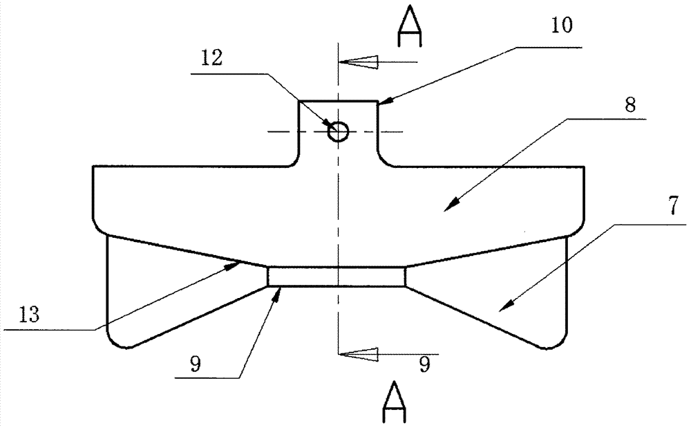 A conical spiral cavitation device