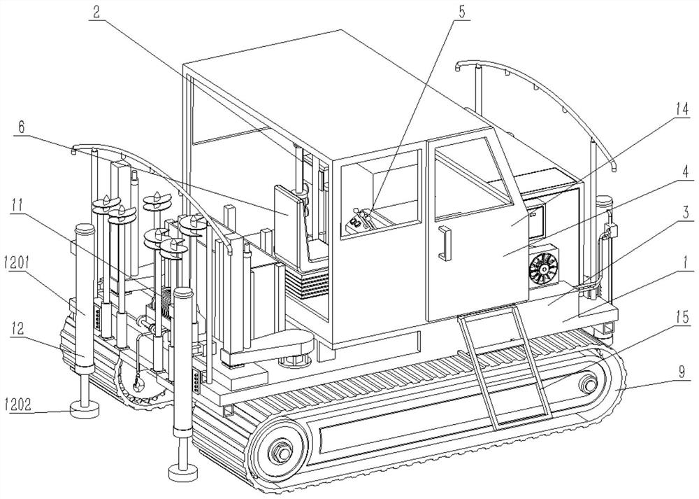 Geotechnical engineering static sounding equipment and engineering application