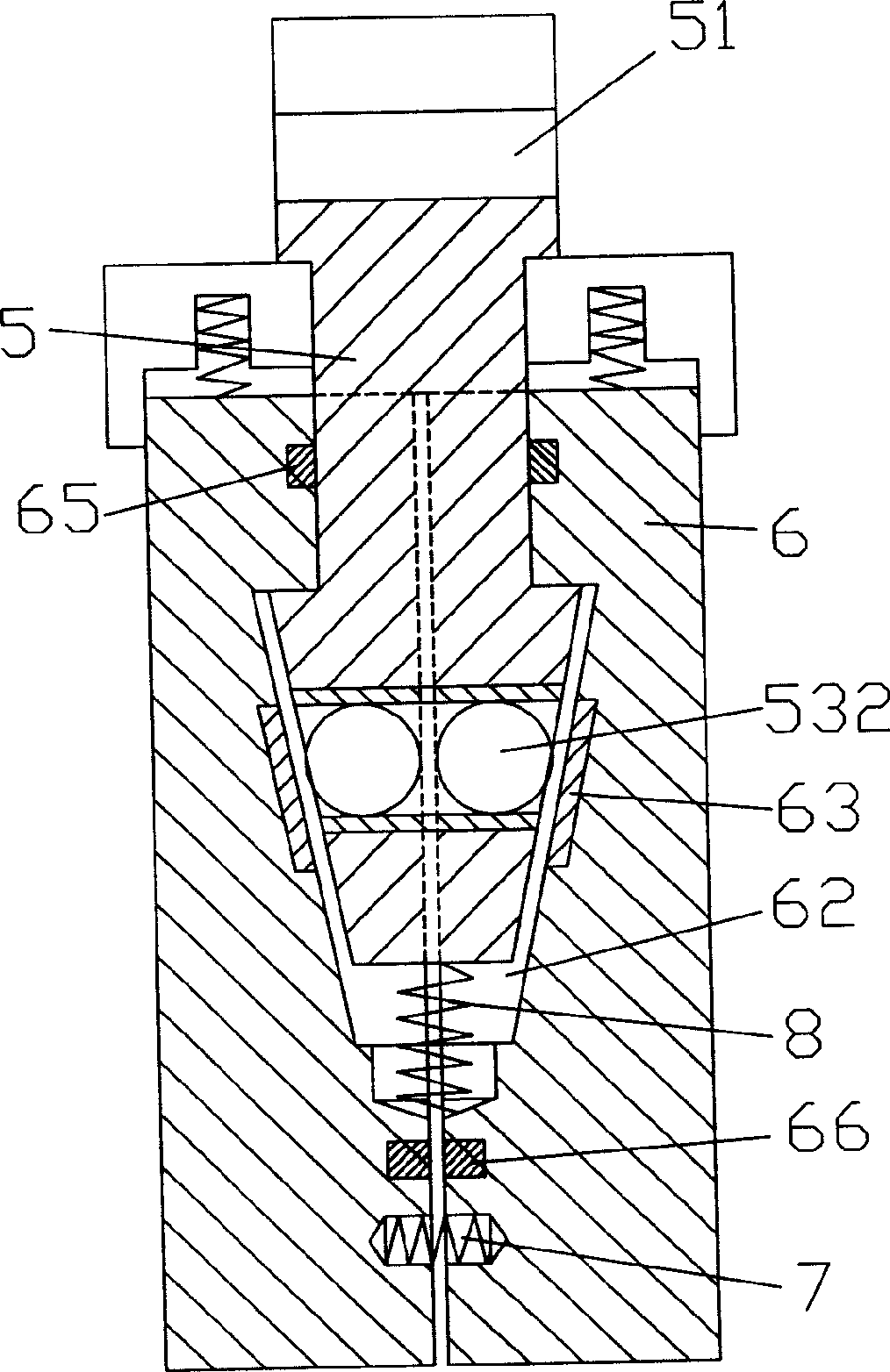 High-temperature high-pressure self-sealing gate valve with double flat shutter board