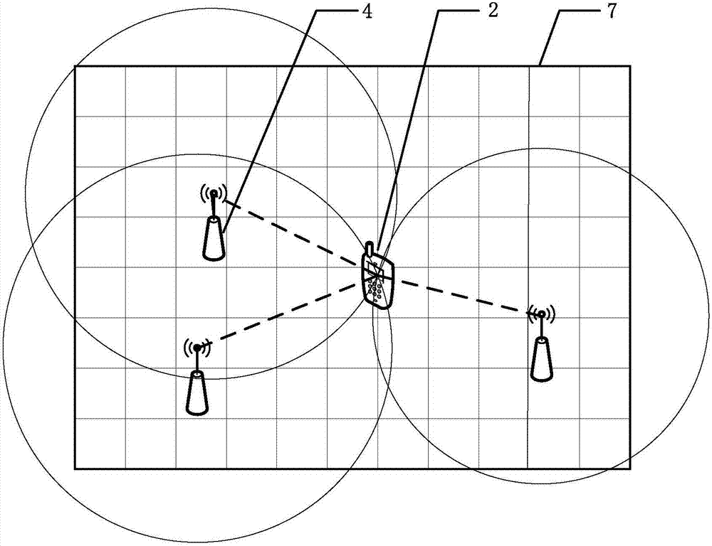 A mine mobile target positioning system and method based on cloud computing data