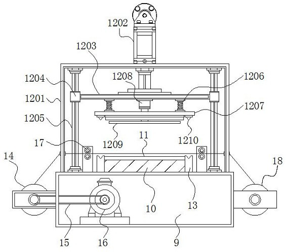 Film laminating device with display screen cleaning function and for laminating film on computer display screen