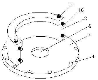 Rotatable LED lamp holder