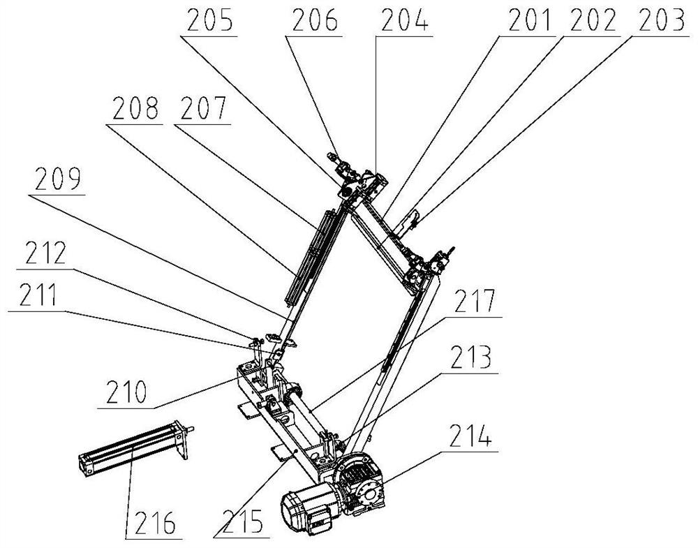 Automatic feeding device for rubber material with steel wire