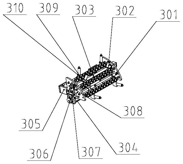 Automatic feeding device for rubber material with steel wire