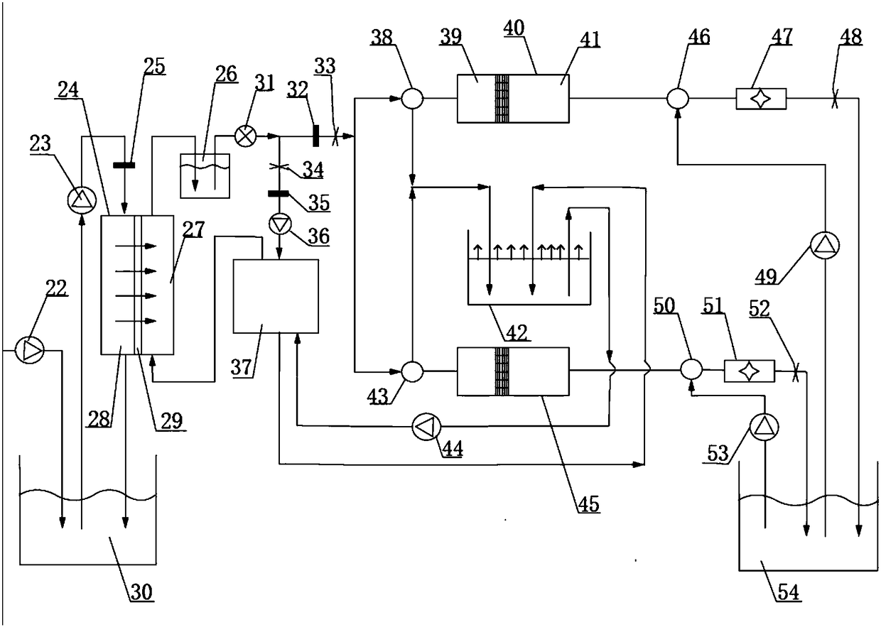 Pressure-to-flow converter and pressure-delayed osmotic energy generation system