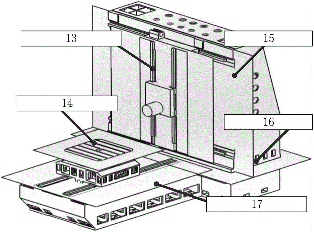 Machine tool assembling joint surface design method capable of taking deformation error compensation as target