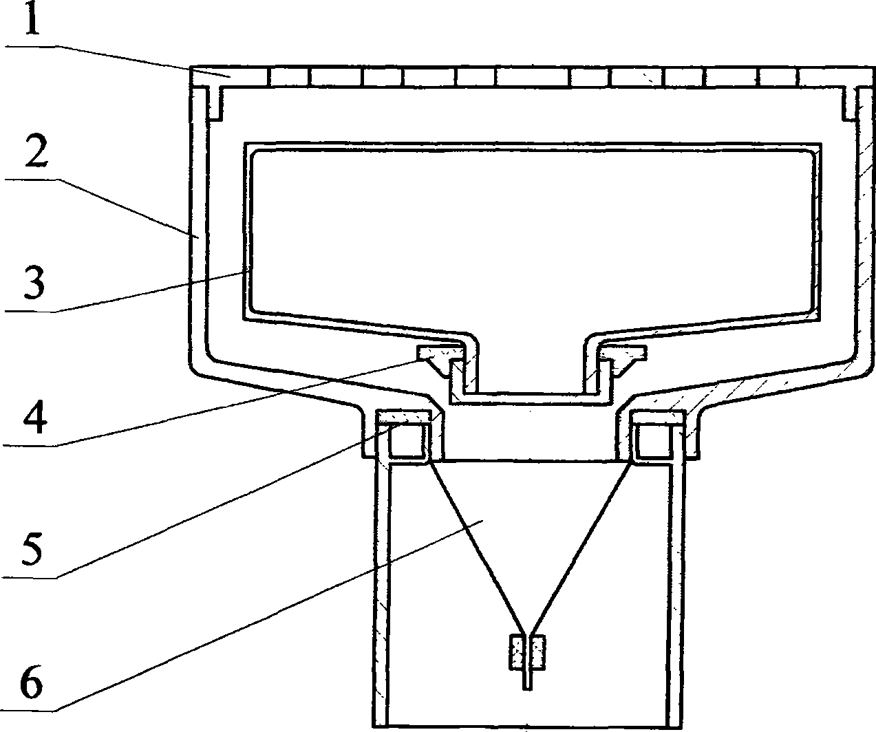 Mechanical sealing and water sealing combined floor drain