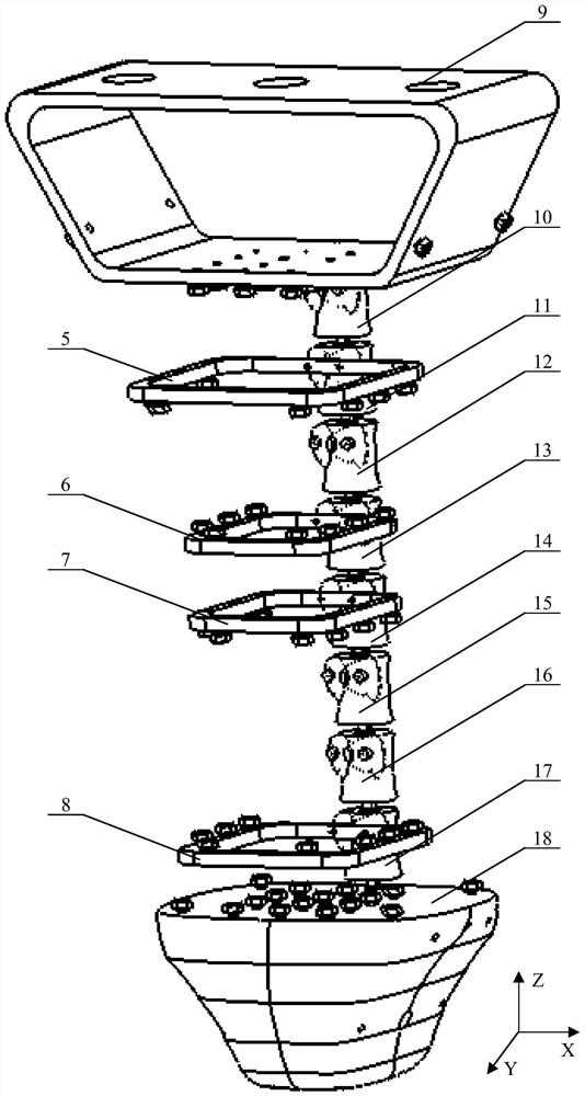 Humanoid robot based on pneumatics