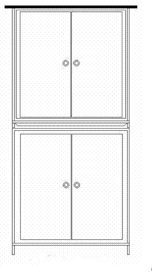 Integrated multifunctional cabinet