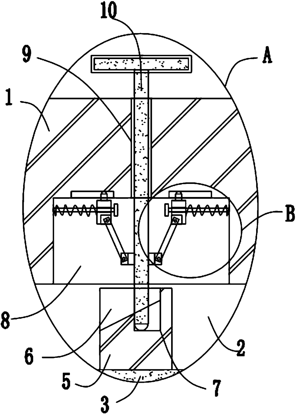 Numerical control machining clamp convenient to replace