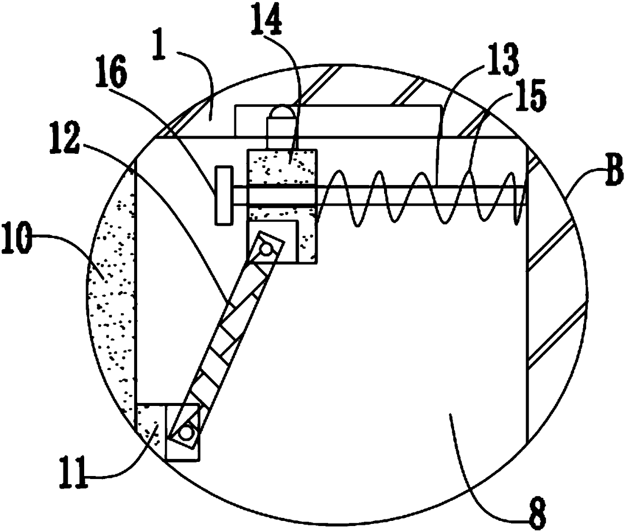 Numerical control machining clamp convenient to replace