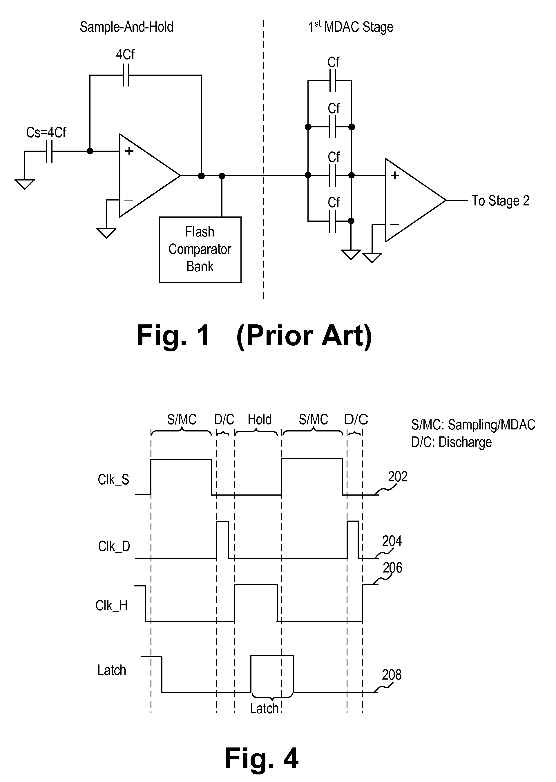 Opamp and capacitor sharing scheme for low-power pipeline ADC