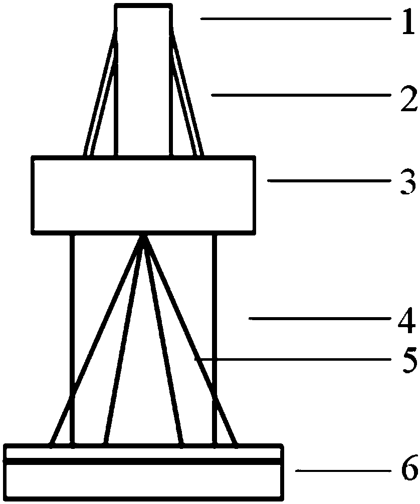 Offshore wind power floating foundation floating transportation construction method