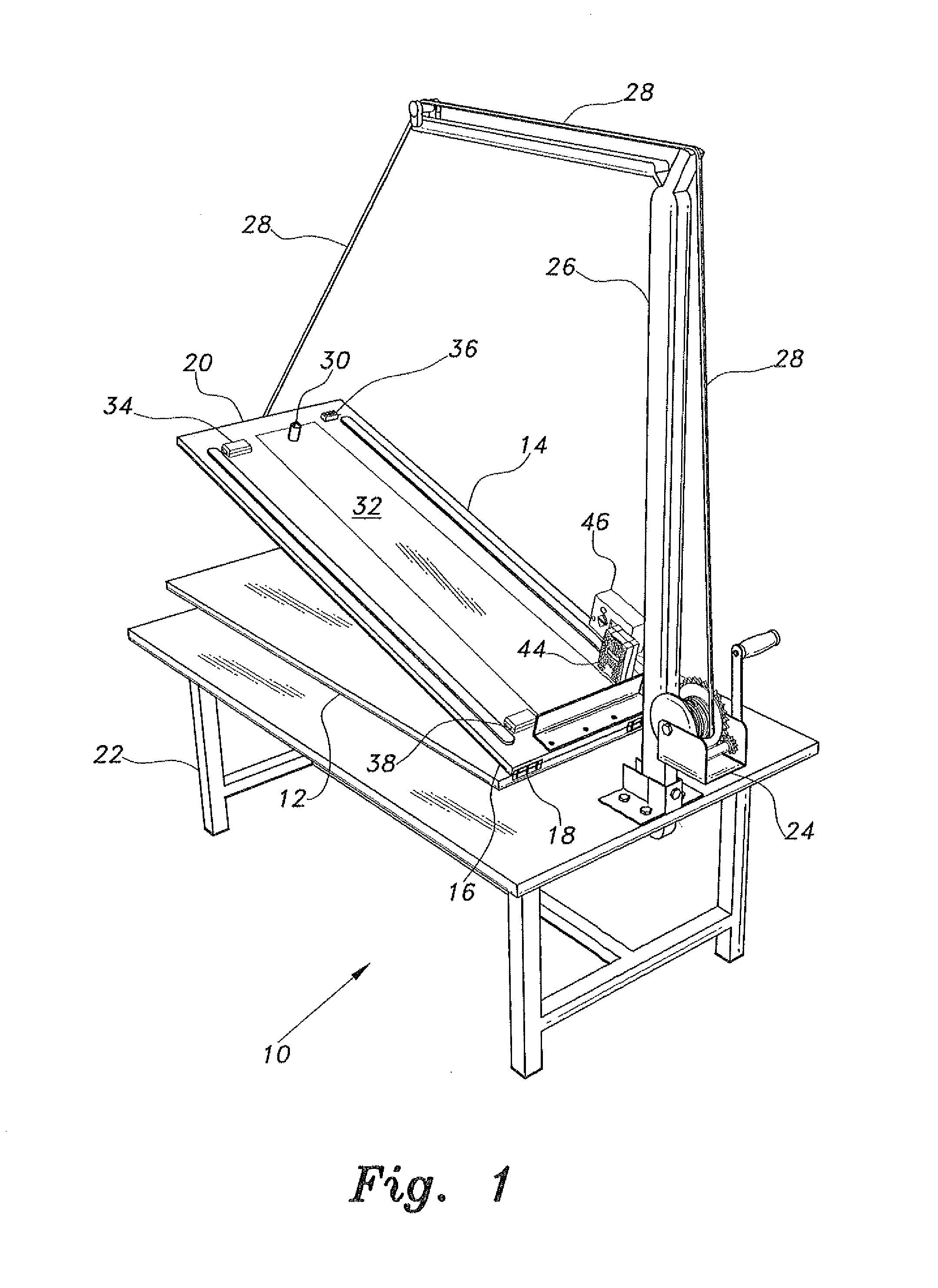 Apparatus for determining coefficients of friction