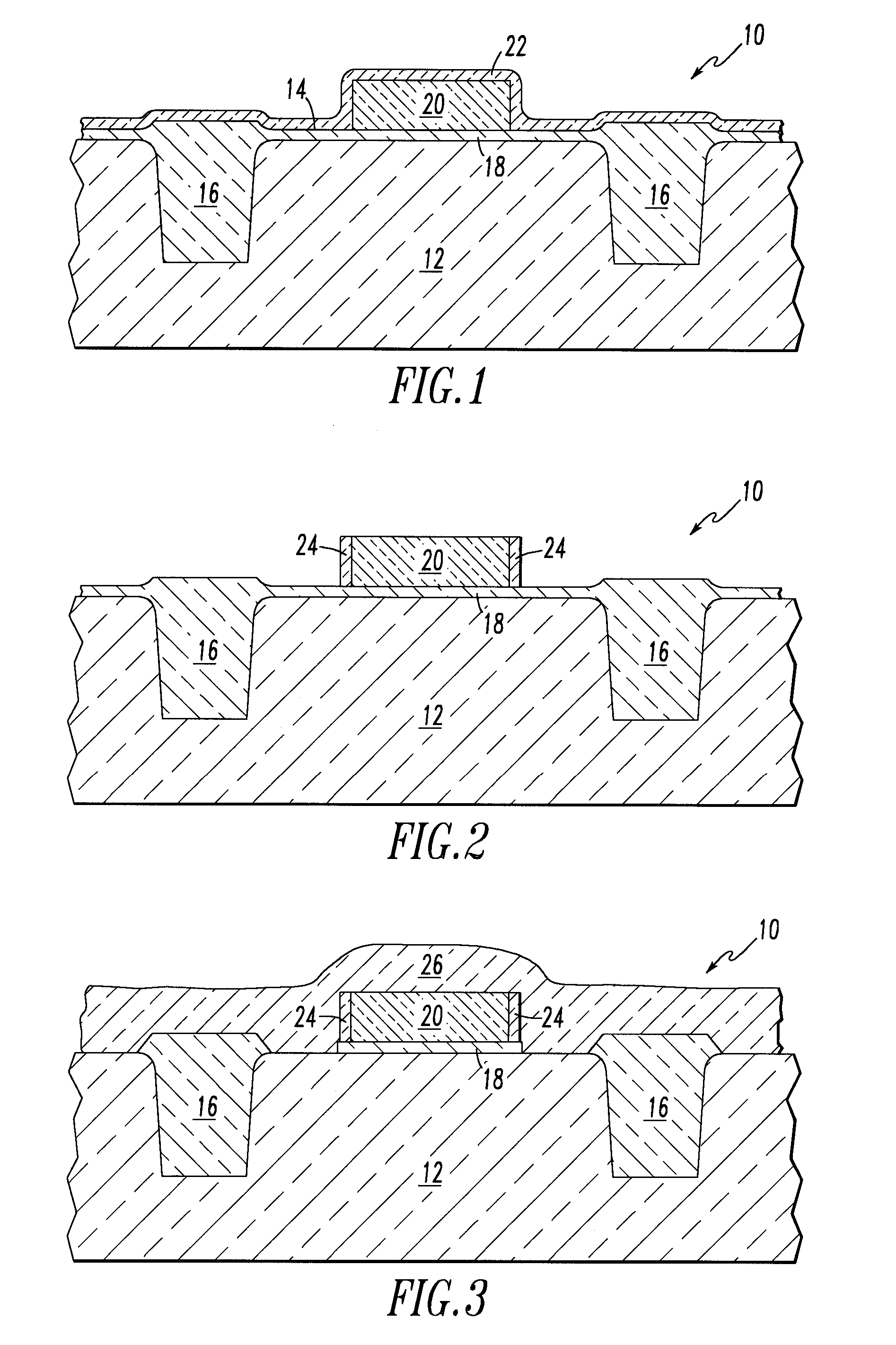 Semiconductor raised source-drain structure