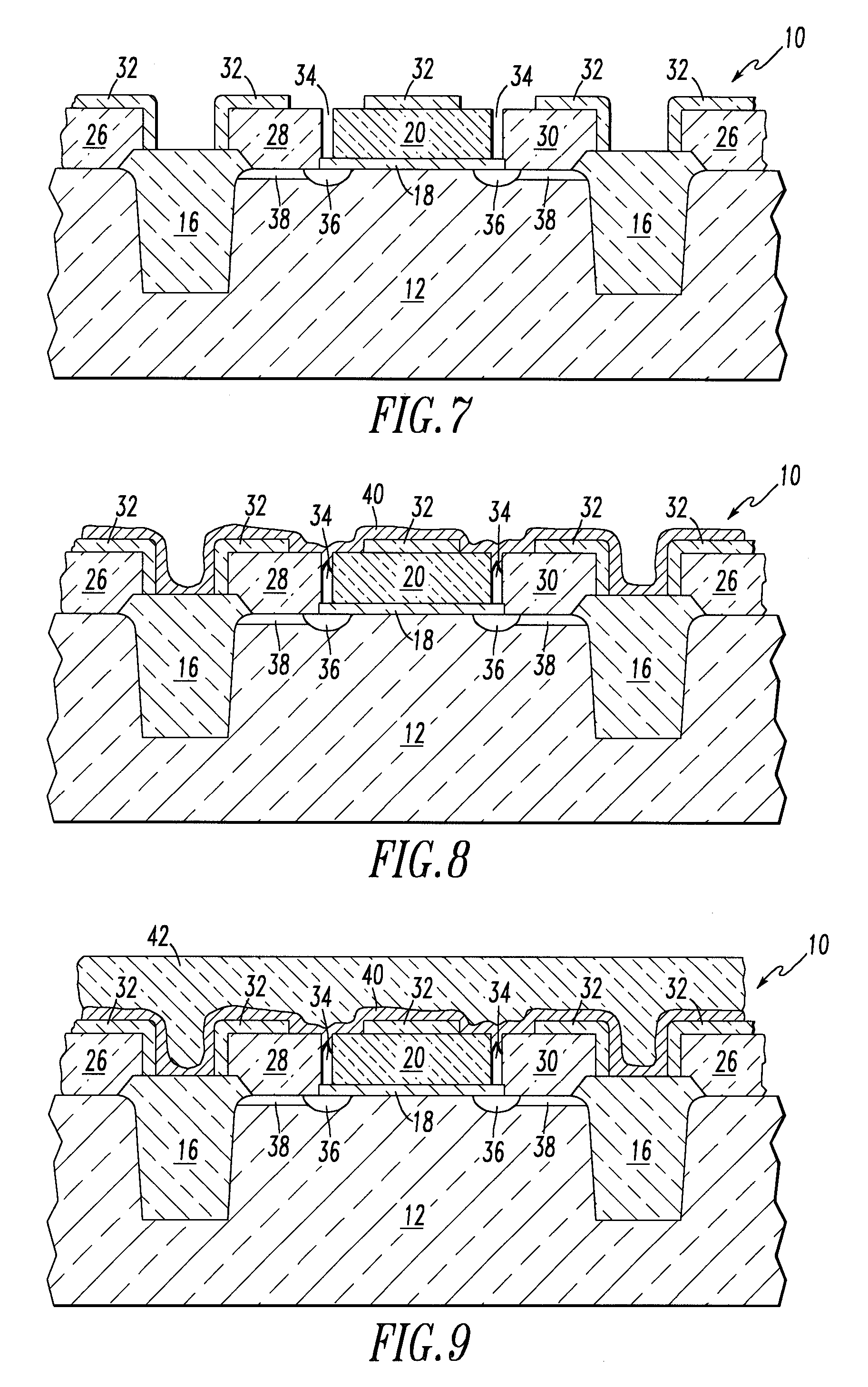 Semiconductor raised source-drain structure