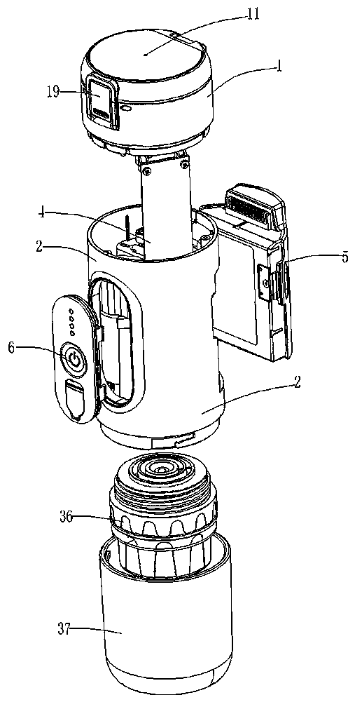 Portable coffee machine