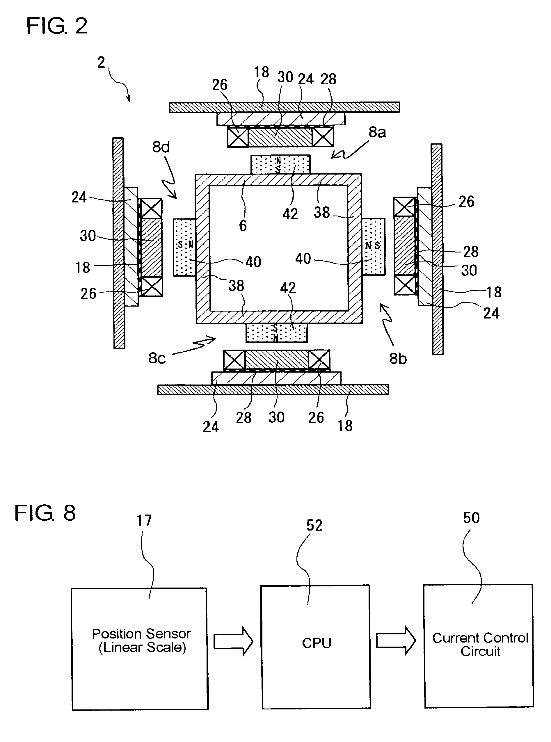 Moving-magnet type linear motor