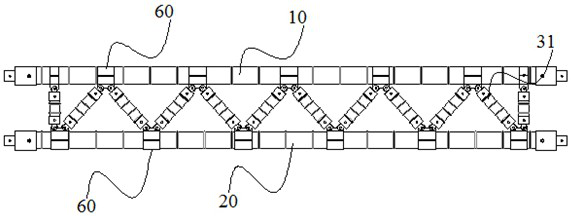 Raw bamboo column assembly, raw bamboo truss beam-raw bamboo column connecting joint and construction method