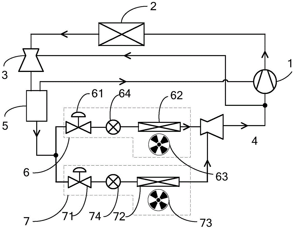 Refrigerating system and control method thereof