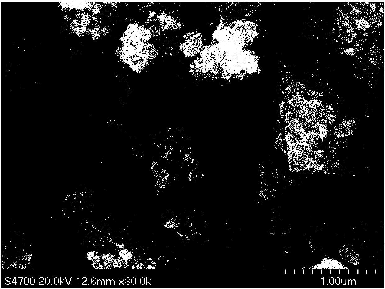 Method for preparing nanometer zero-valent iron with slow release effect by lagerstroemia indica