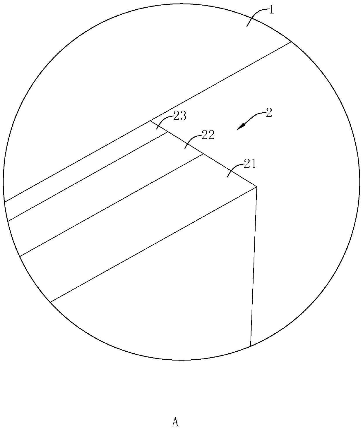 Post-pouring belt structure for outer wall of basement and construction method thereof