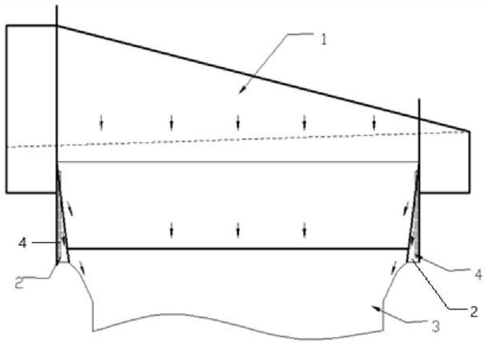 Overflow groove heating device and muffle furnace