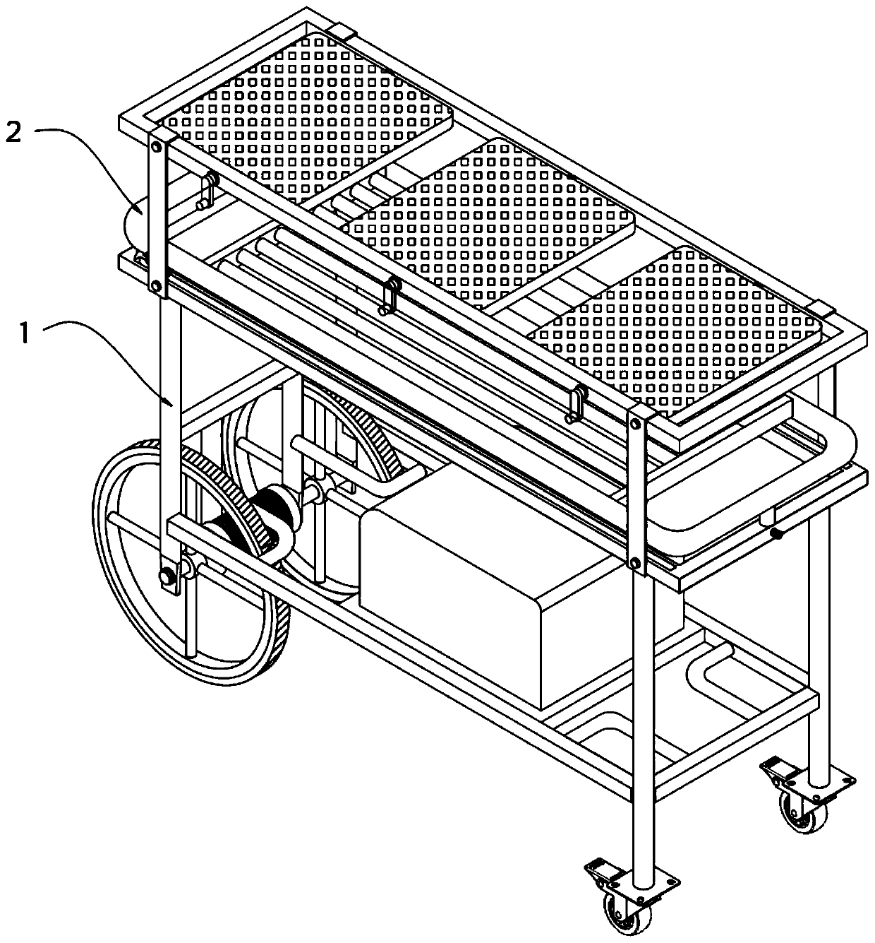 New energy electric first-aid trolley