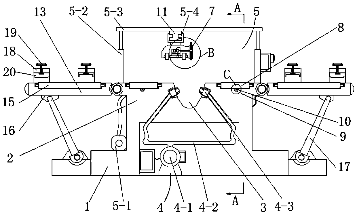 Butt welding machine for constructional engineering