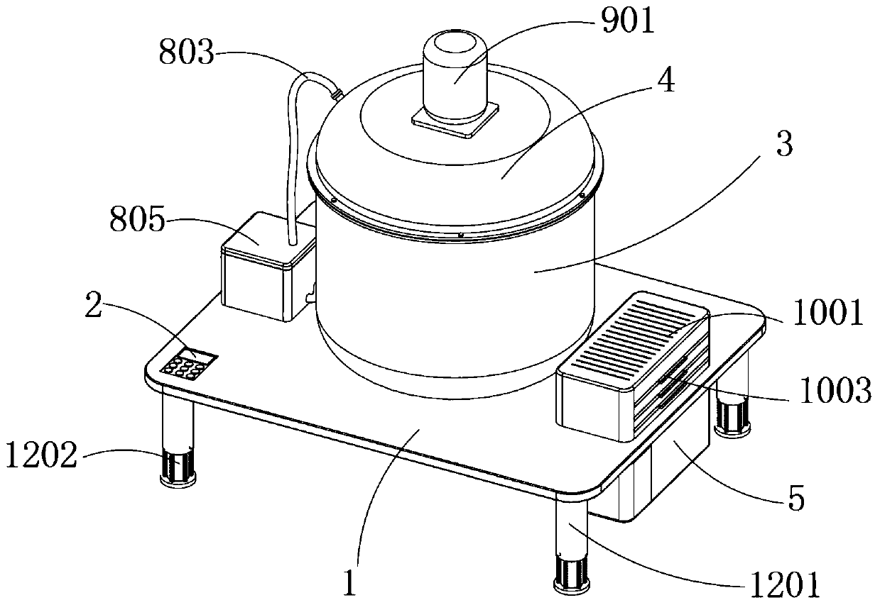 Highly-efficient reaction device for environmentally-friendly resin production