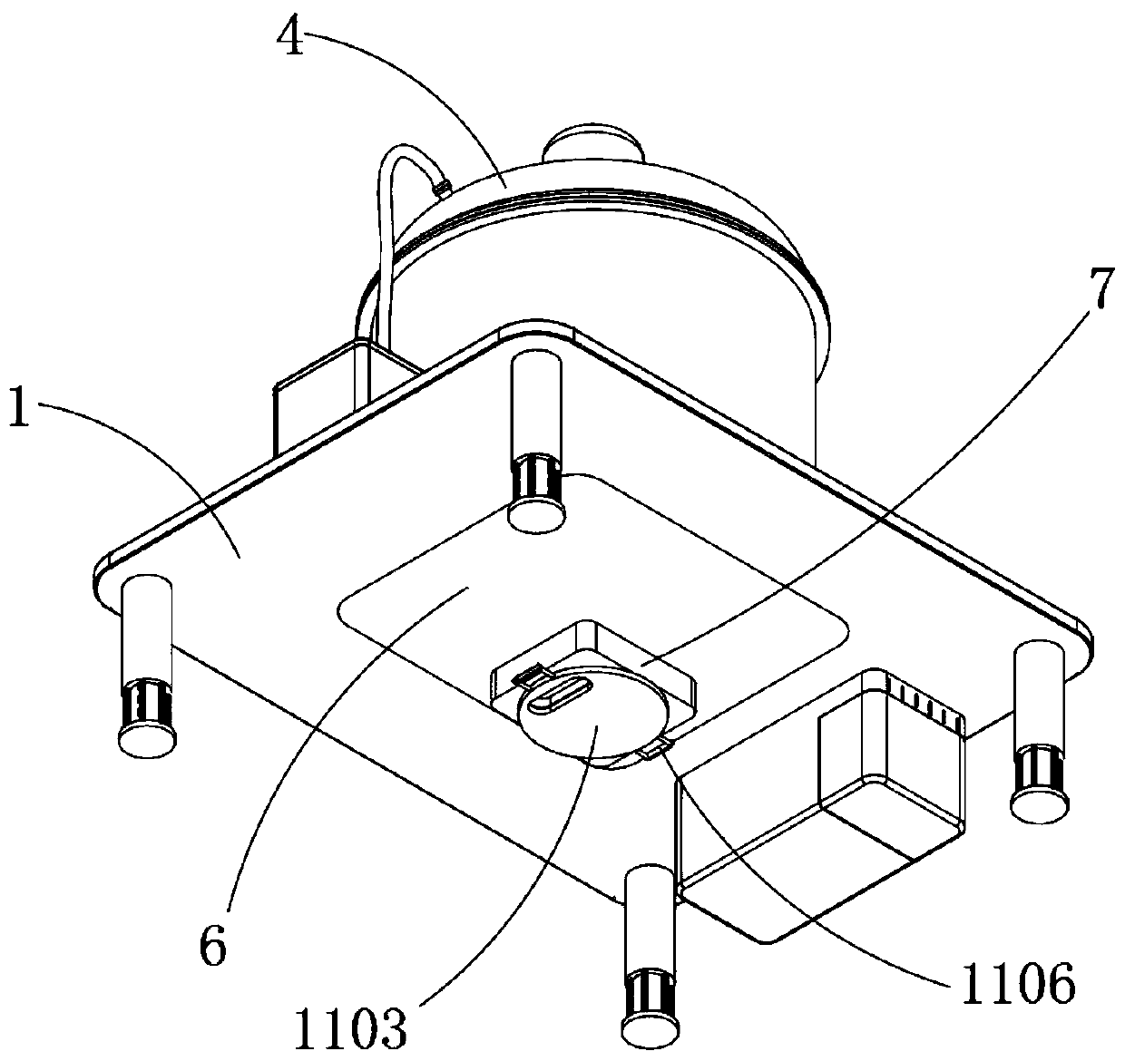 Highly-efficient reaction device for environmentally-friendly resin production