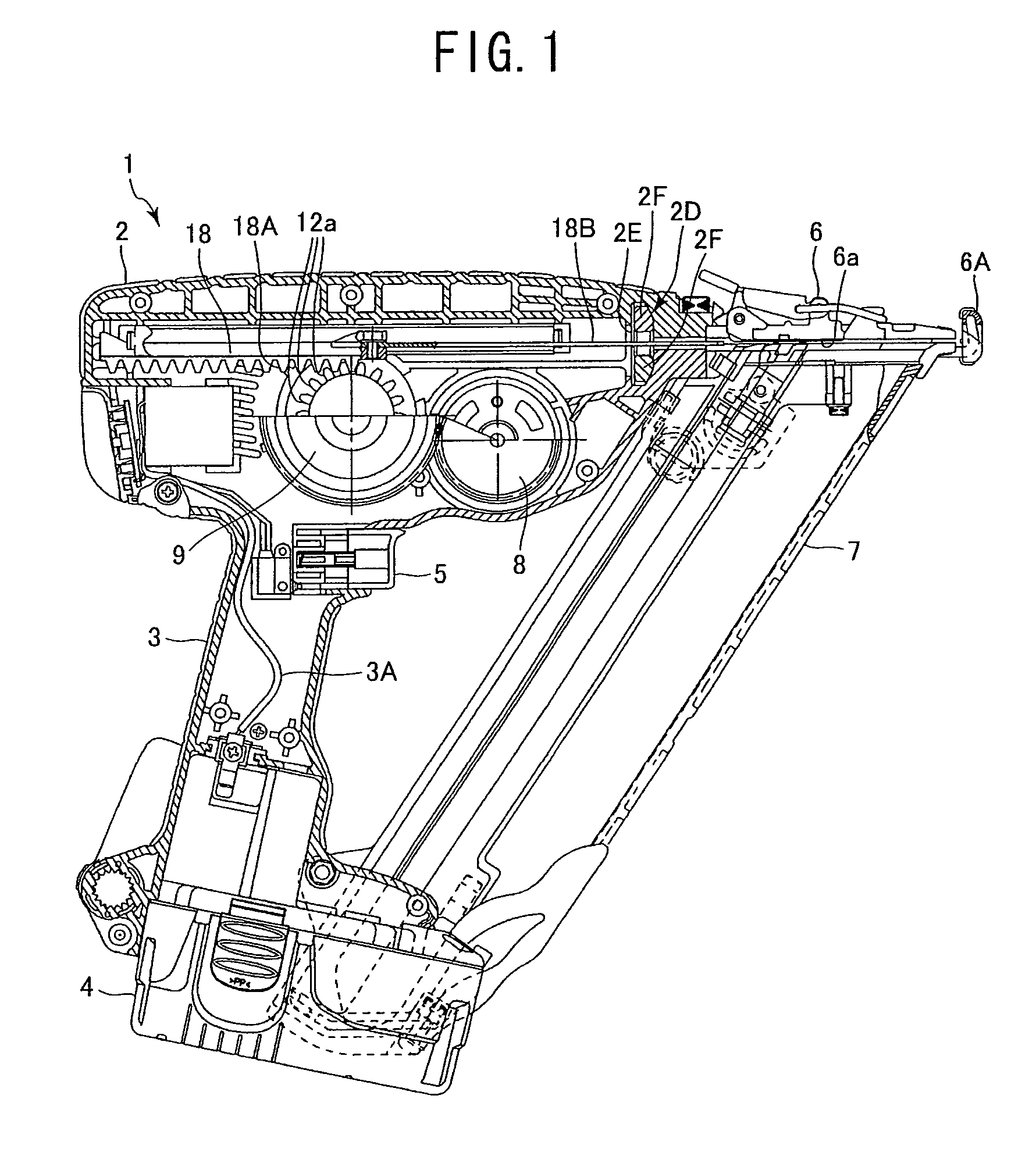 Electric fastener driver