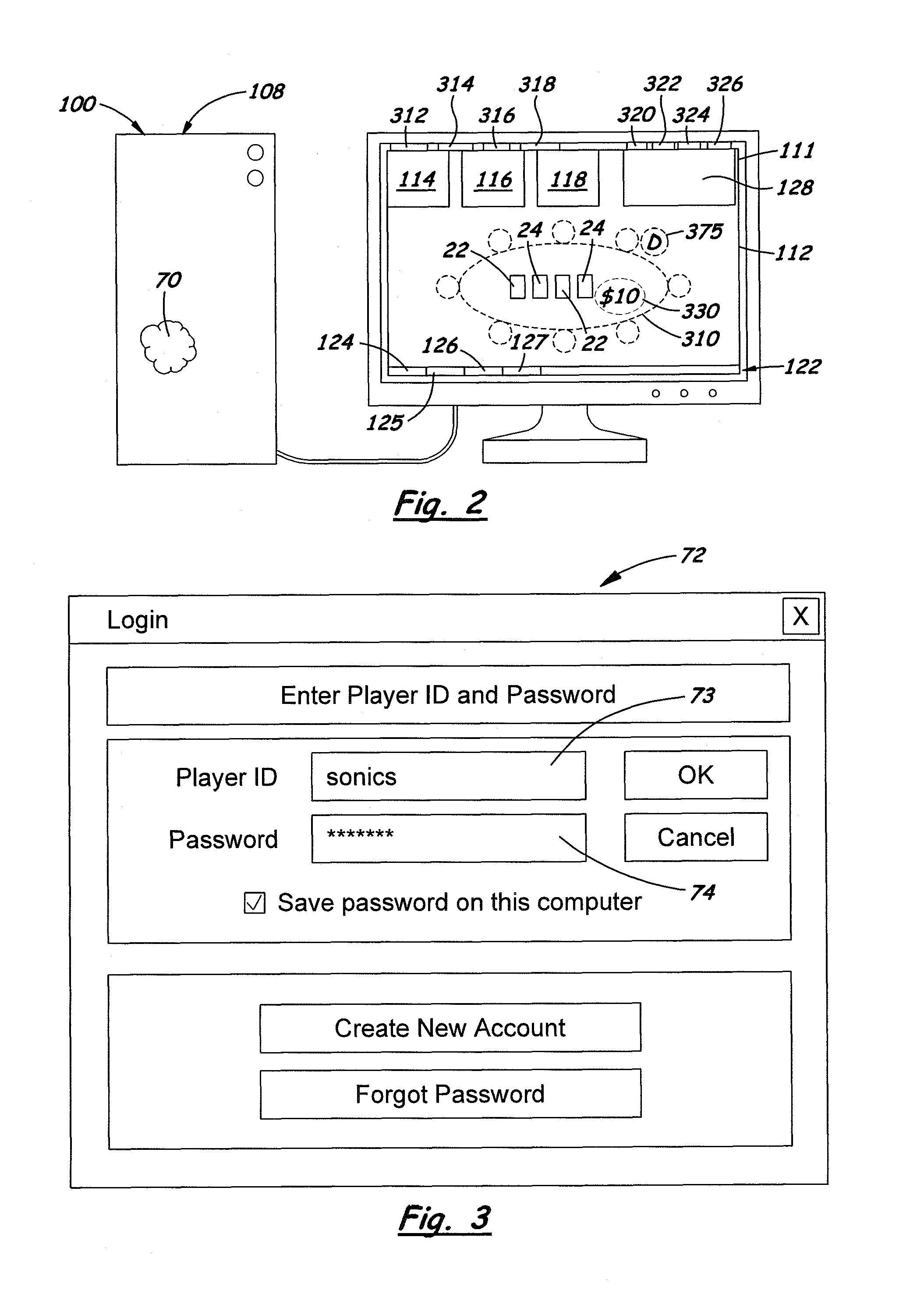 Land-based, on-line poker system