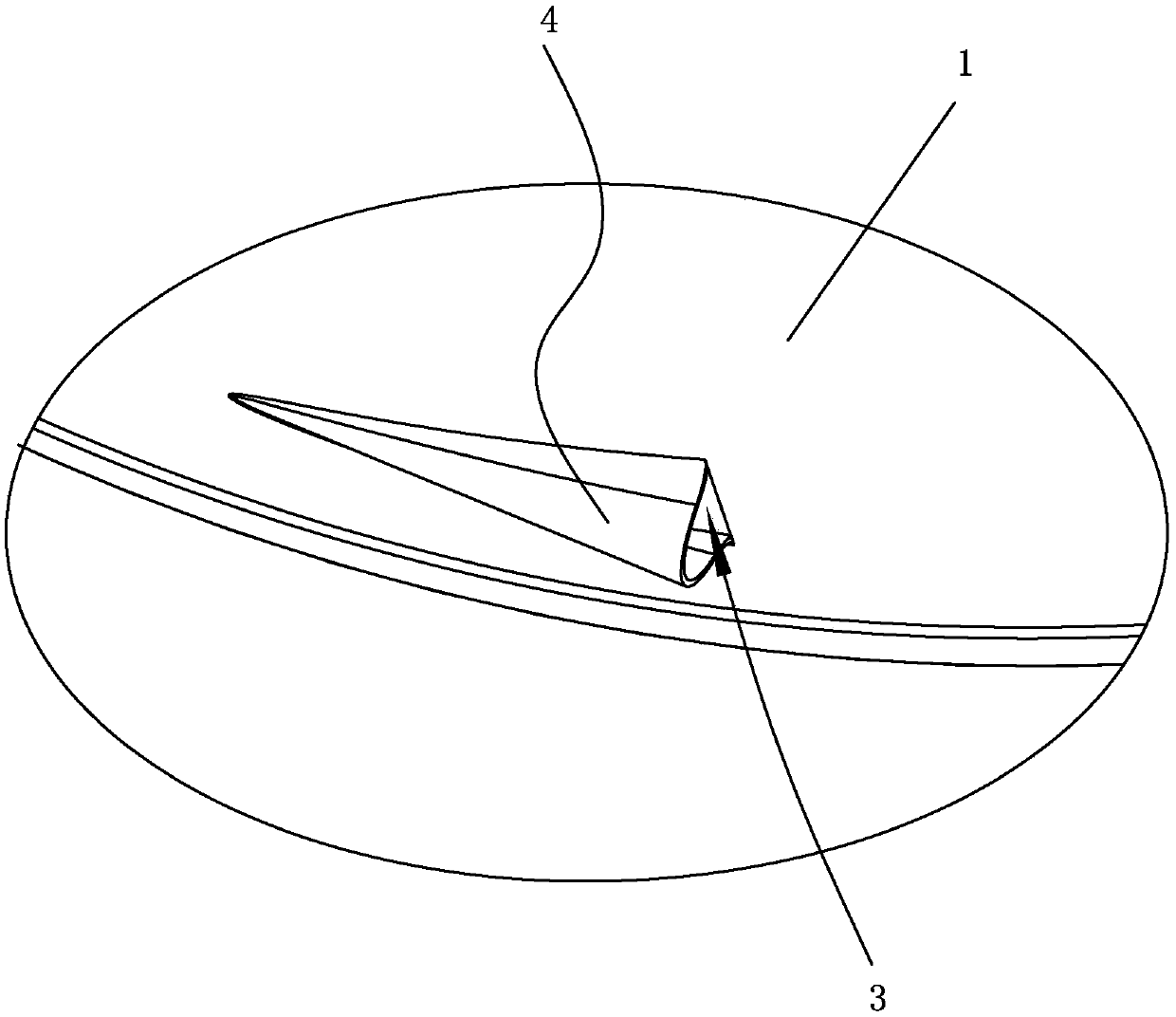 A range hood volute with noise reduction function