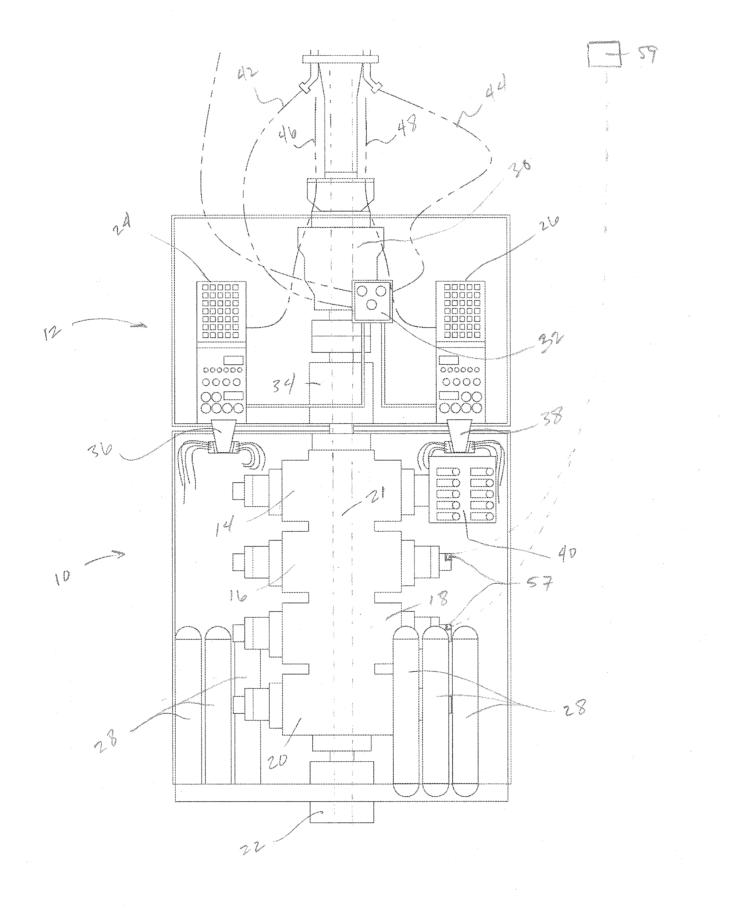 Bop control system circuit to reduce hydraulic flow/water hammer