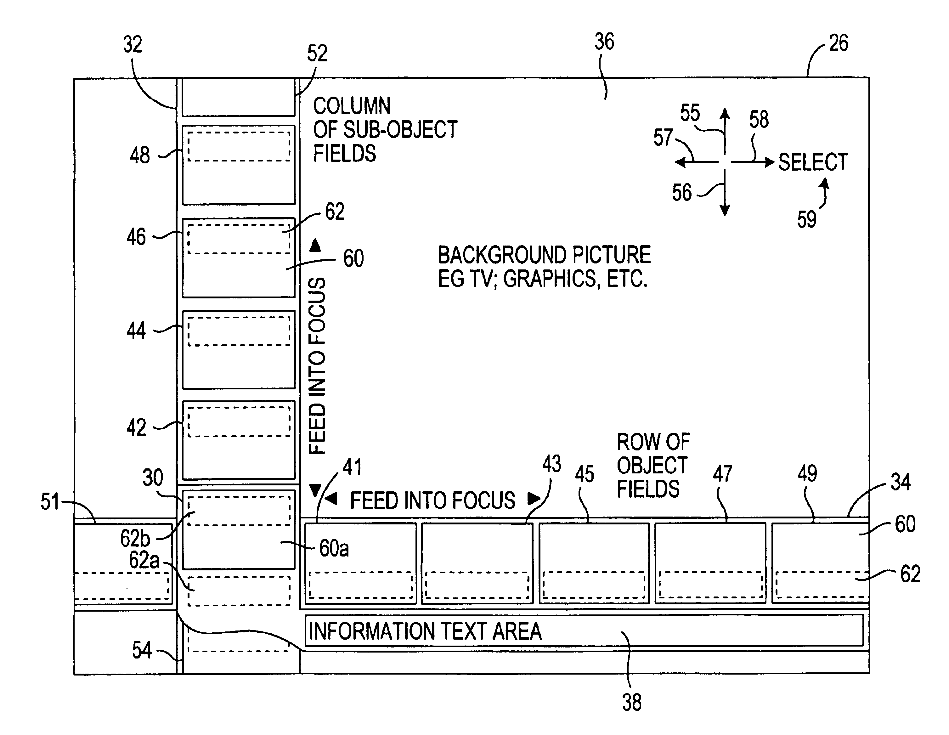 Method and apparatus for scrollable cross-point navigation in a calendar user interface