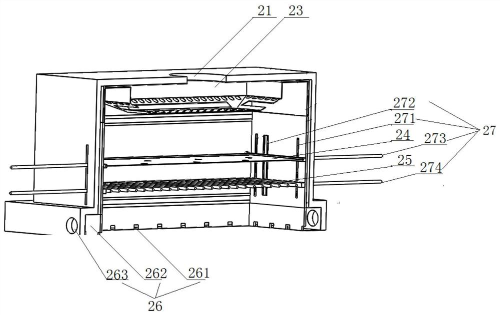 Pavement regeneration experimental equipment based on infrared radiation and hot air collaborative heating