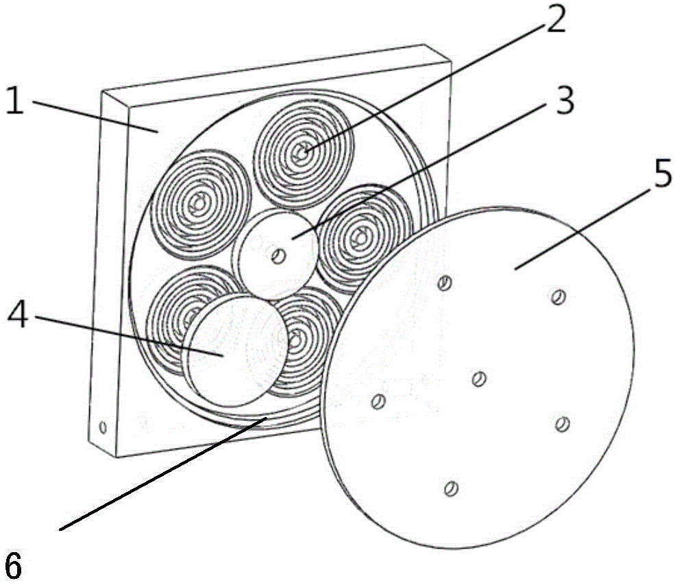 Electromagnetic vibration energy collector