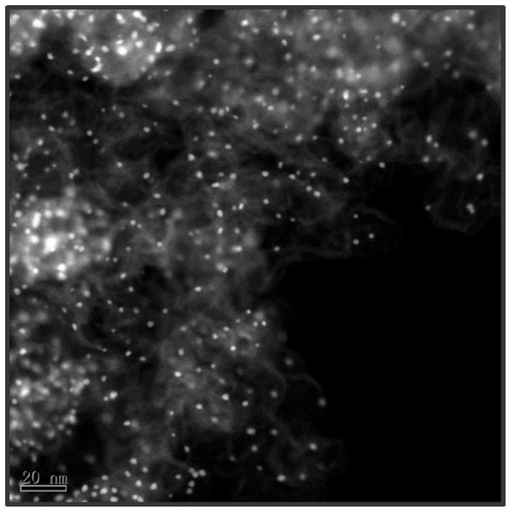 Platinum indium catalyst for fuel cell and its preparation method and application