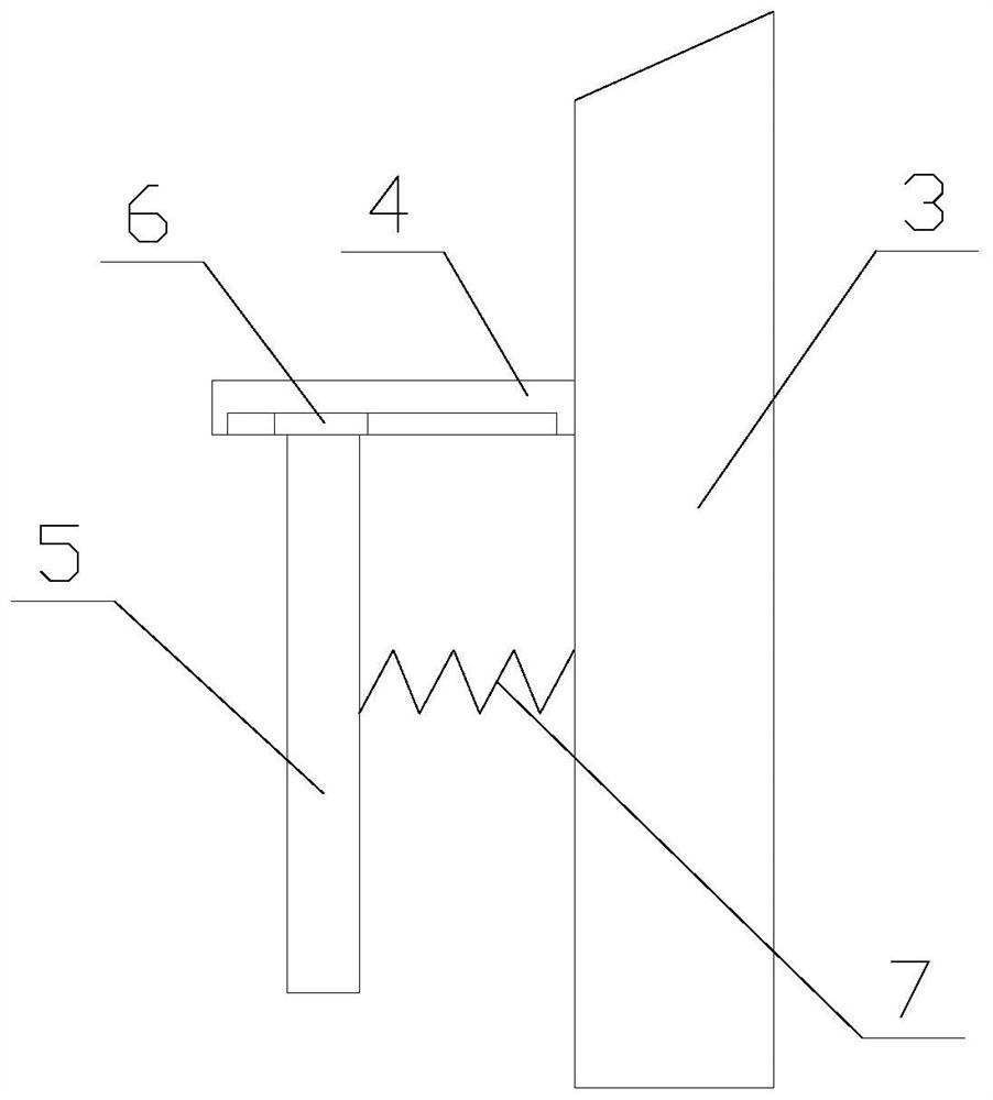 Cleaning device for cutting base