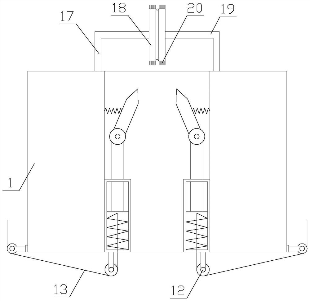 Cleaning device for cutting base